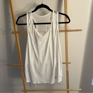 Danskin racerback white workout too gently worn size L